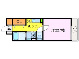 マトカ伏見稲荷の物件間取画像